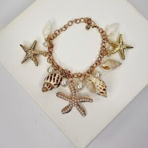 Starfish Charm Bracelet